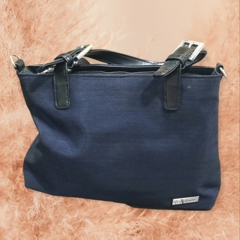 Gloria Vanderbilt Women's Purse Blue Handbag
